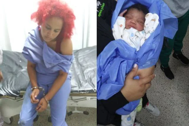 Capturan mujer intentó raptar bebé de Hospital en San Francisco de Macorís