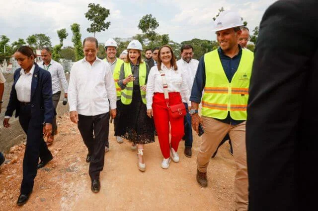 Vicepresidenta supervisa avances de obras en San Francisco de Macorís