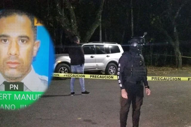 Teniente PN es encontrado con disparo dentro de vehículo en Jarabacoa; presumen aparente suicidio