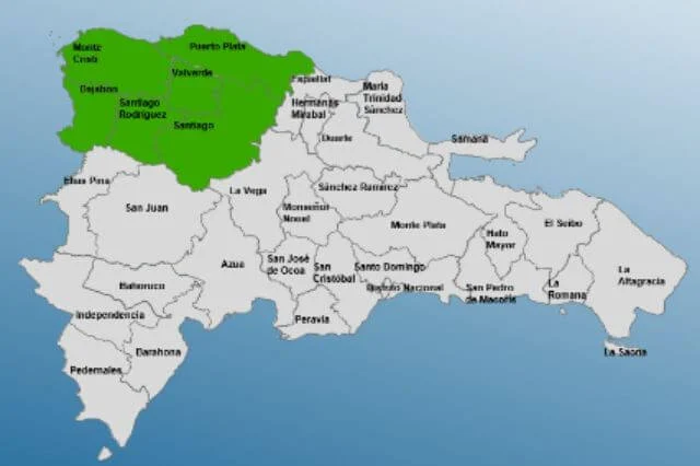 COE coloca seis provincias en alerta verde por posibles inundaciones