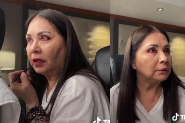 Ana Gabriel olvida cortar transmisión y regaña a empleada en vivo