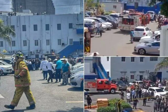 Explosión en depósito de armas de la Policía Nacional provoca dos heridos