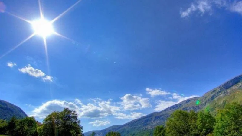 Partículas de polvo del Sahara provocarán altas temperaturas este sábado