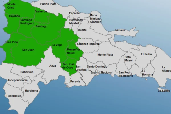 El COE coloca diez provincias en alerta verde a causa de las lluvias