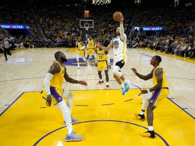 Los Warriors sobreviven a unos Lakers sufridos por lesión de Anthony Davis