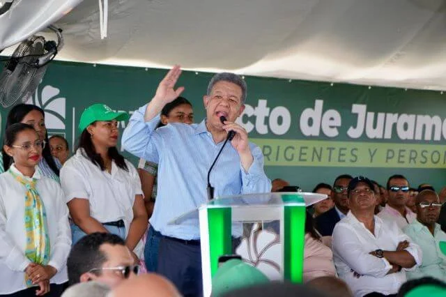 Leonel asegura en febrero sembrarán el país de alcaldes y alcaldesas de FP