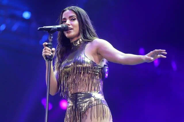 La cantante Anitta, protagonista del espectáculo previo a la final de la Liga de Campeones