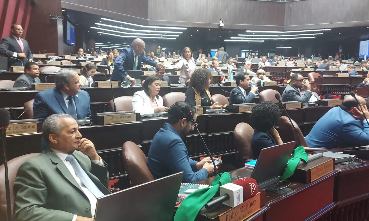 Legisladores del PLD, FP, PRD y PQDC abandonan sesión Cámara de Diputado; expresan descontento con resolución JCE