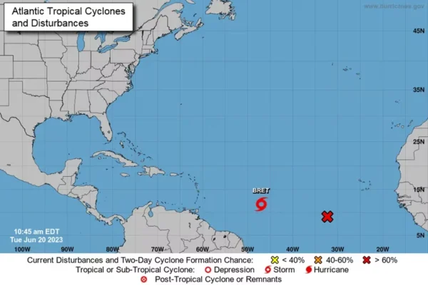 Tormenta Bret avanza hacia el Caribe: República Dominicana se prepara para su posible impacto