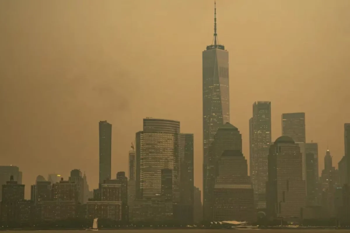 Estados Unidos alerta por la calidad del aire por graves incendios forestales en Canadá