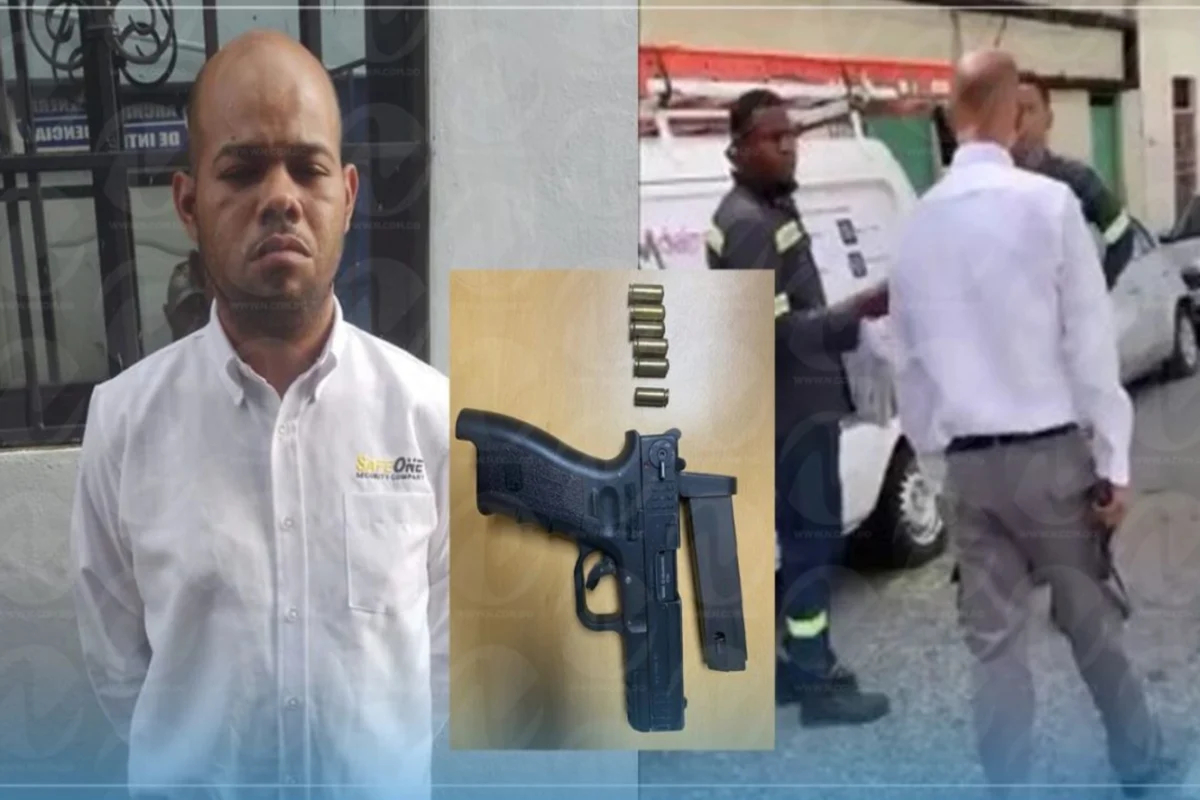 Policía Nacional  apresa hombre que amenazó con arma de fuego a empleados de EDEESTE