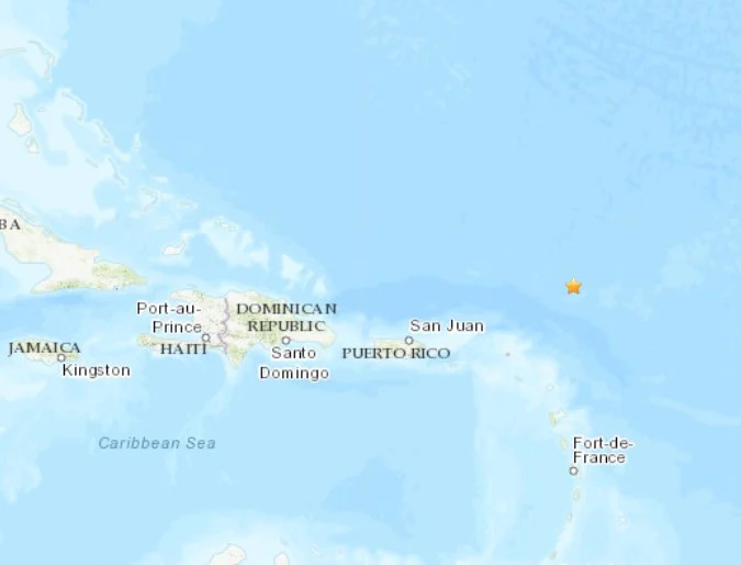 iDe Ahora! Sismo de 6.6 en el Océano Atlántico se siente en RD