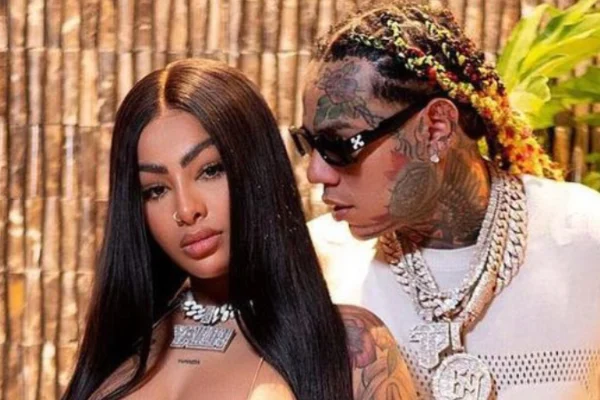 iAl Rojo vivo! Yailin publica foto de su hija en brazos de Tekashi, quien tilda como «Rata»  Anuel AA