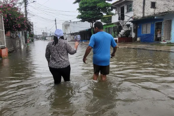 Barahona, SC y GSD las zonas más afectadas por las lluvias dejadas por tormenta Franklin