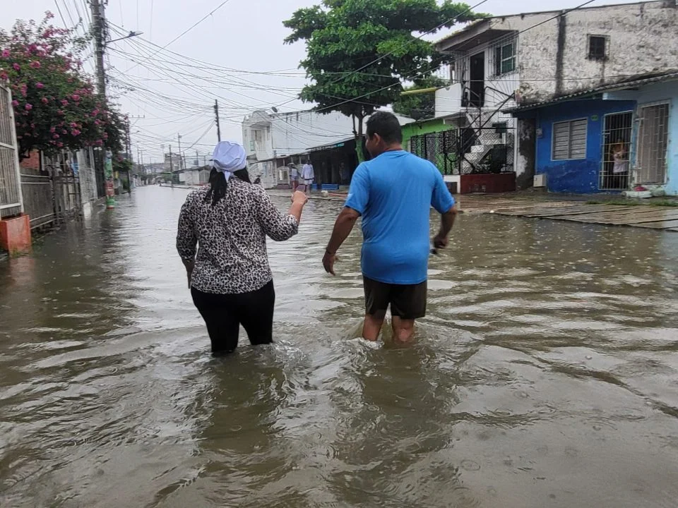 Barahona, SC y GSD las zonas más afectadas por las lluvias dejadas por tormenta Franklin