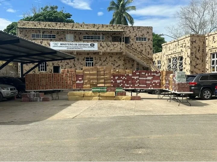 Cesfront incauta más de 43 millones unidades de cigarrillos últimos tres años