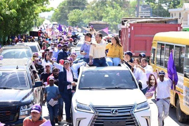 PLD inicia caravana en línea Noroeste, pese a prohibición de la Junta