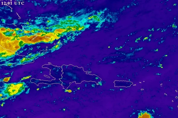 Hoy el cielo estará ligeramente opaco con algunos aguaceros hacia el interior