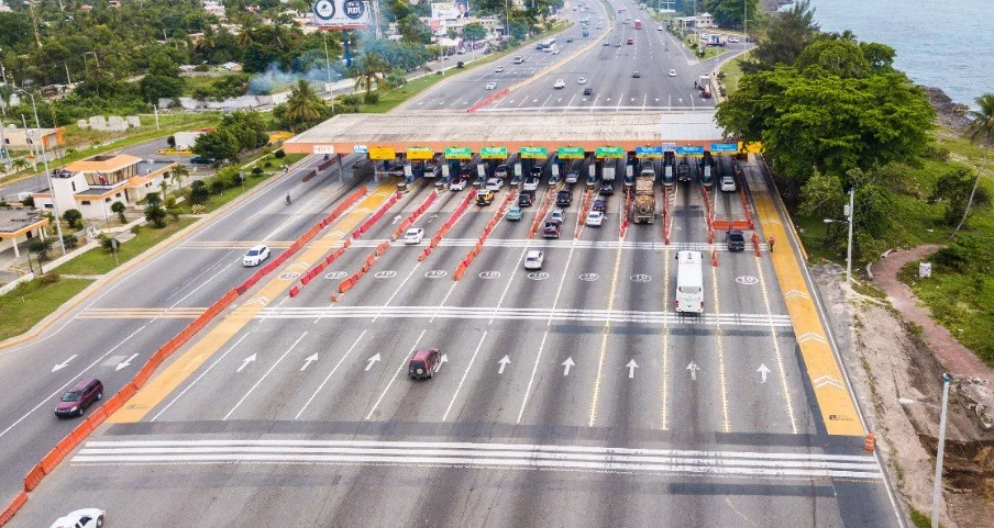 RD Vial informa trabajos en peaje Las Américas avanzan por encima del 70%