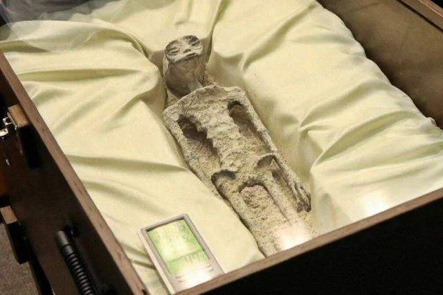 México muestra dos cuerpos de supuestos extraterrestres