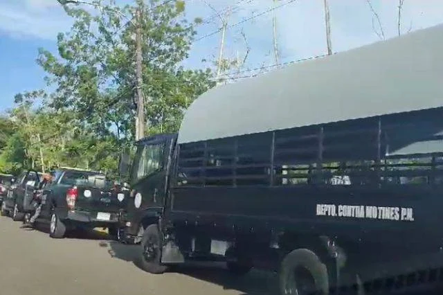 Fuerzas Especiales se tiran en San Francisco de Macorís por llamado a huelga