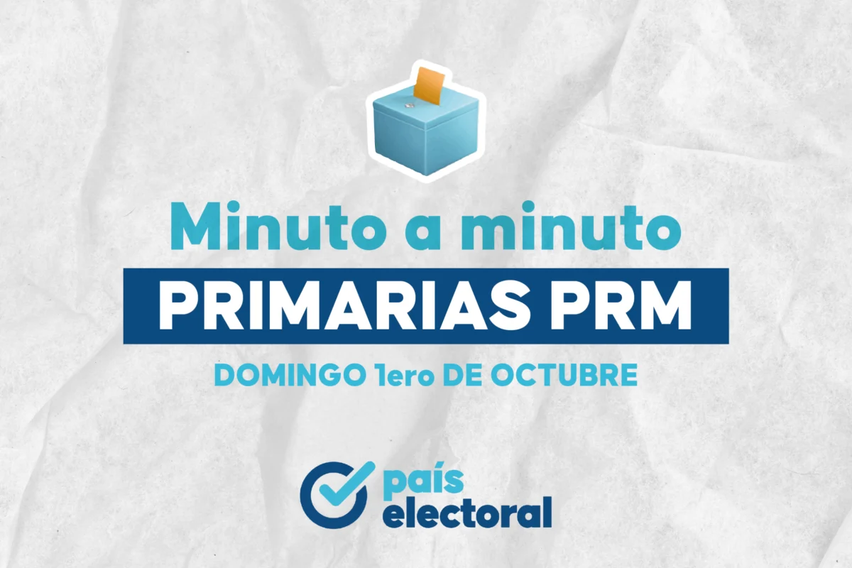 Minuto a minuto de las elecciones primarias del PRM