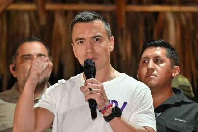 Daniel Noboa, el presidente más joven en la historia de Ecuador