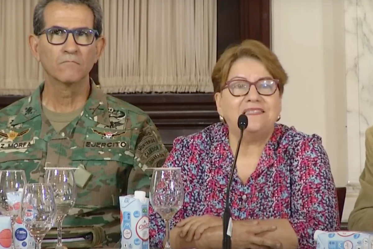 Gloria Ceballos de Onamet confirma que ha caido agua como nunca