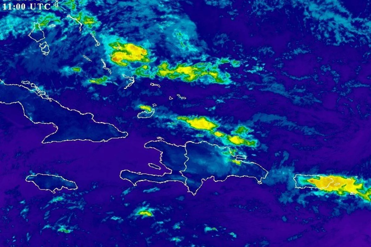 Onamet pronostica domingo mayormente soleado y aguaceros dispersos