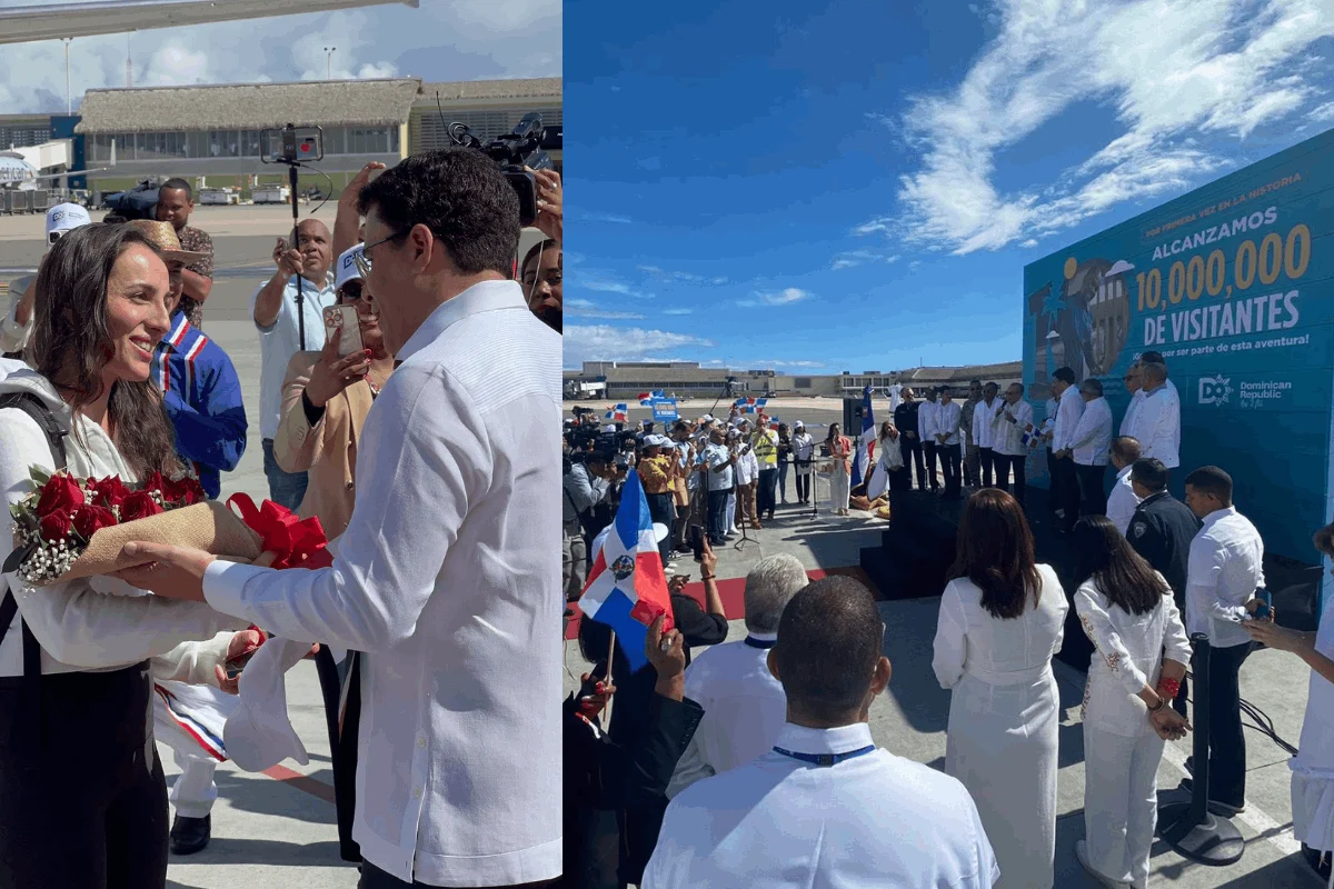 ¡Ariana, la turista 10 Millones, llega a República Dominicana!