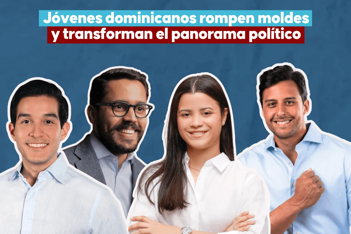 Jóvenes dominicanos rompen moldes y transforman el panorama político
