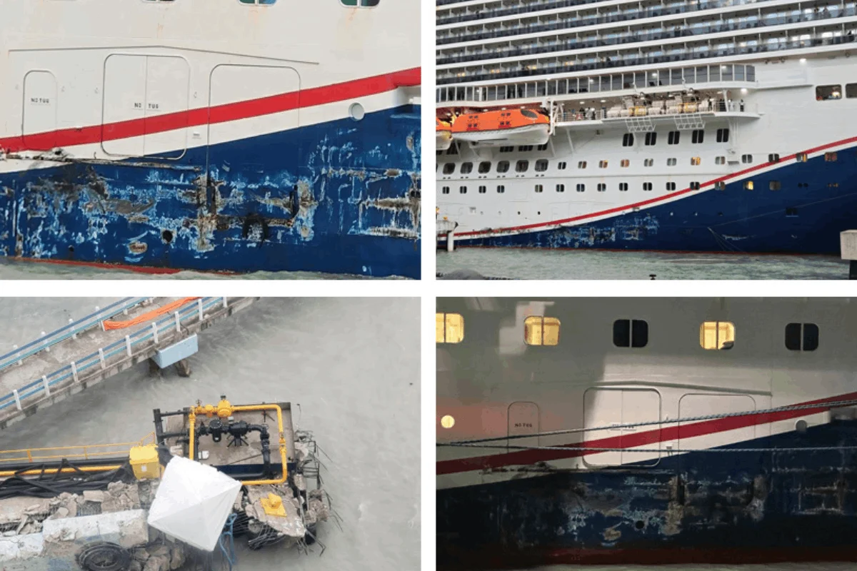Tormenta en Jamaica causa estragos en crucero Carnival Magic y deja pasajeros en tierra