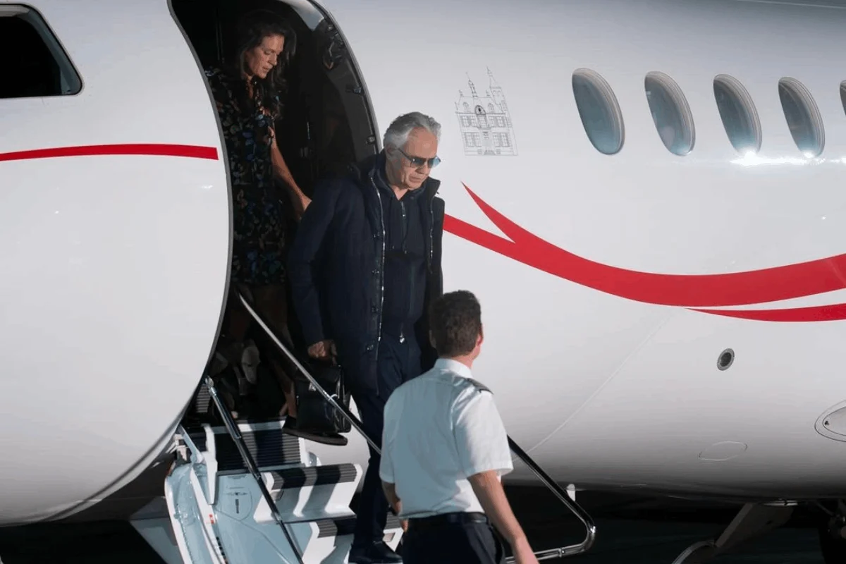 ¡Andrea Bocelli en RD! El tenor llega para dar concierto histórico en el Estadio Olímpico