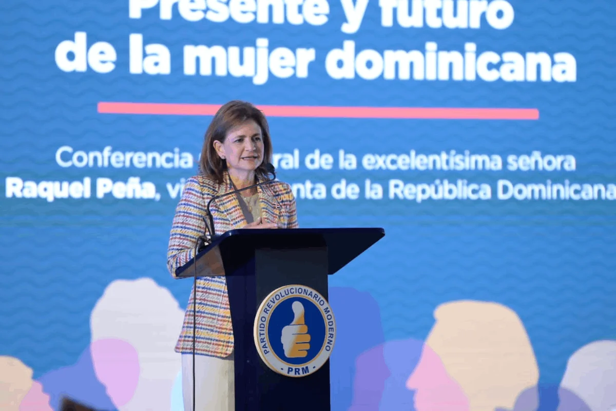 Raquel Peña dice las dominicanas “vamos a hacer más por el cambio del país”