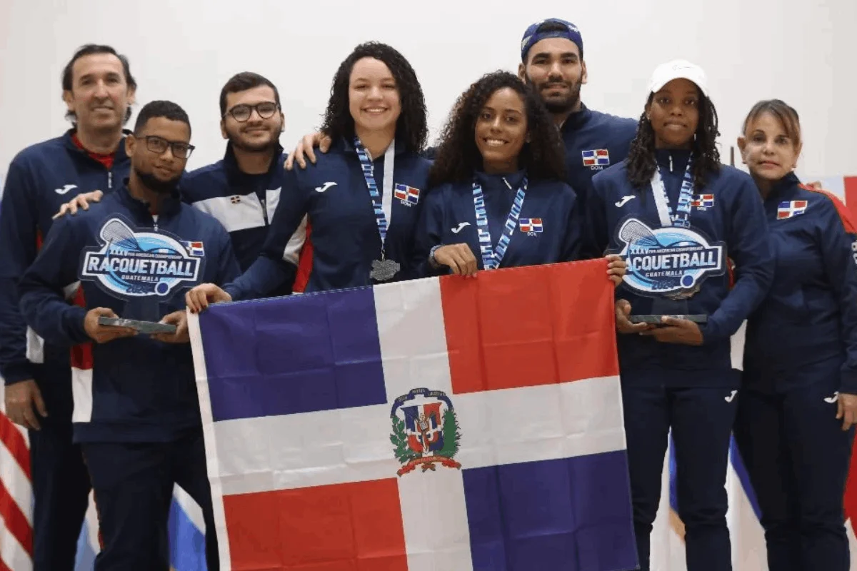 Selección de racquetbol RD logra cuatro medallas en Panamericano