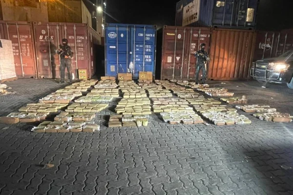 DNCD incauta 1,061 paquetes de Marihuana en Puerto Caucedo