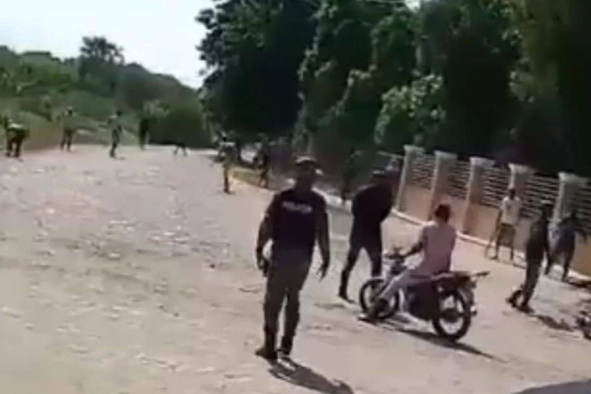 Haitianos protestan en Hatillo Palma exigiendo a RD regularización migratoria