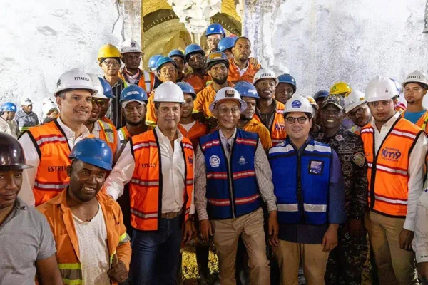 OPRET culmina excavación y conecta túnel de la Línea 2C con la estación María Montez hacia Los Alcarrizos