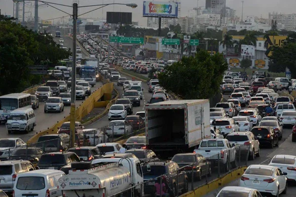 Caos en Santo Domingo por averías de semáforos