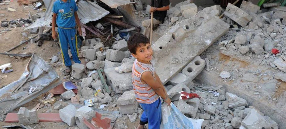 ¿Cómo hacer la tarea sin escuela? UNRWA reporta un curso perdido para 625,000 niños tras guerra en Gaza