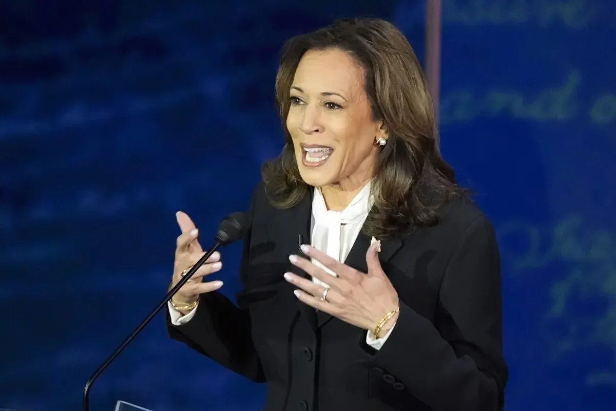 Harris marca una línea roja a Trump: No debería decir a una mujer qué hacer con su cuerpo