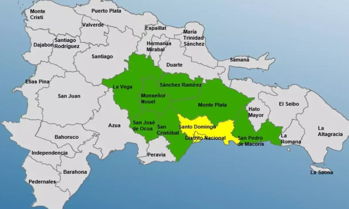 ¡Hoy no está para salir de casa! COE eleva a dos provincias en alerta amarilla