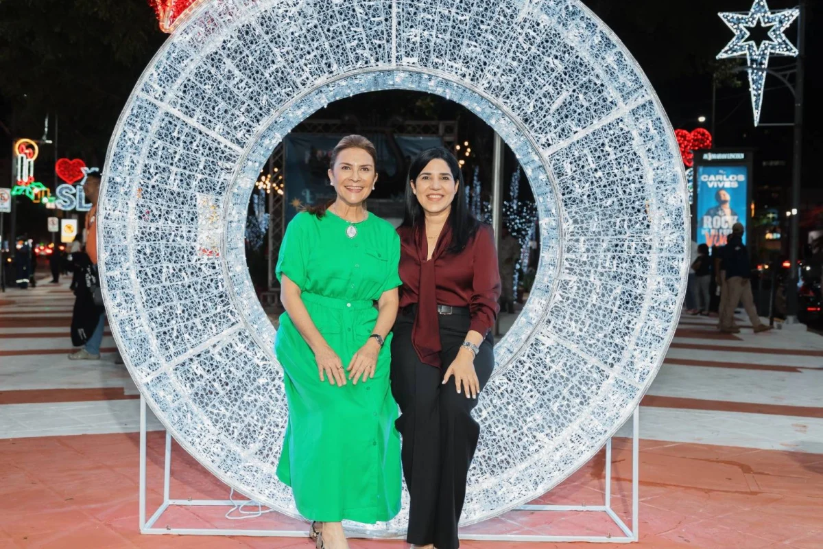 Alcaldía del DN y Banco Popular encienden la Navidad en Santo Domingo