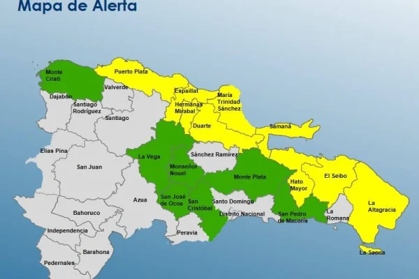 Al menos 16 provincias bajo alerta tras incidencia de una vaguada