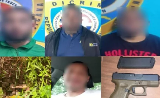Apresan tres hombres por homicidio en Constanza