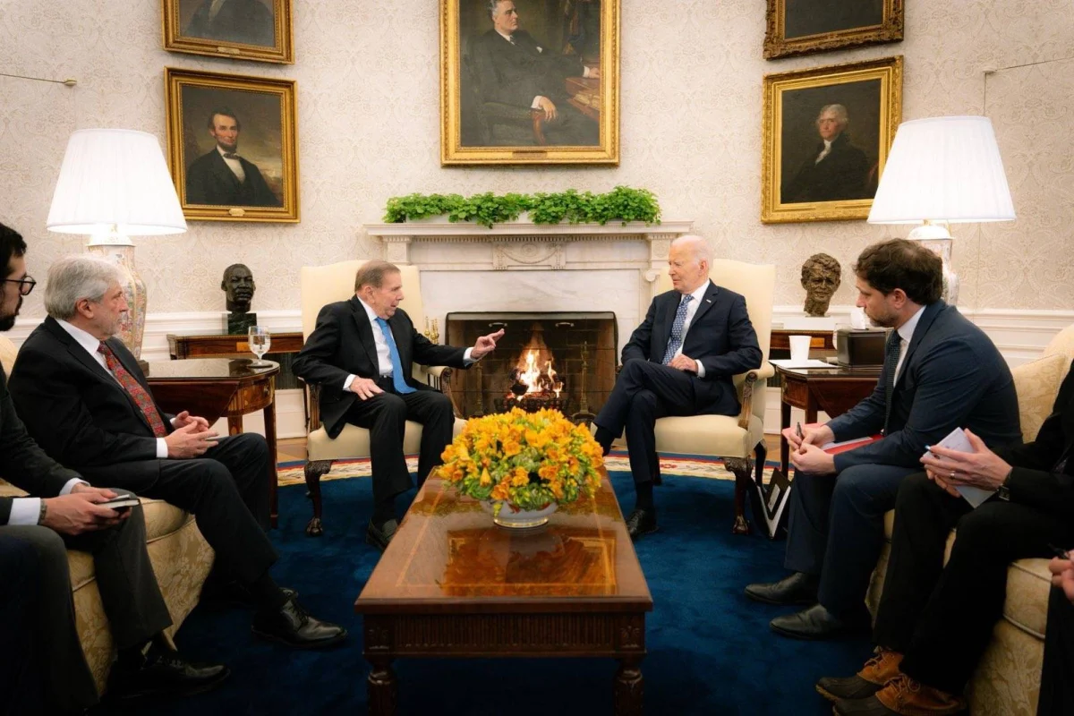 Edmundo González tiene una «cordial» reunión con Biden, que dice que debe «honrarse» su «victoria» sobre Maduro