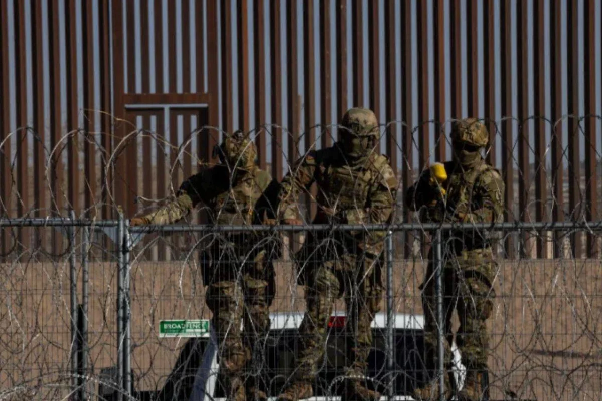 EE.UU. despliega 1,500 soldados adicionales en la frontera con México