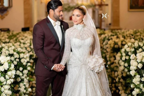 El futbolista brasileño se casó con la sobrina de su ex esposa: “Estamos unidos en un solo corazón”