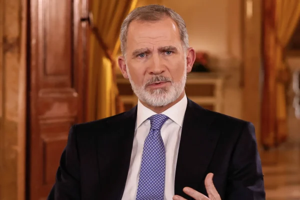 El rey de España apoya a Ucrania y su derecho a la integridad territorial