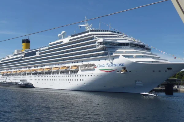 Apordom informa crucero Costa Fascinosa recorre cinco puertos dominicanos